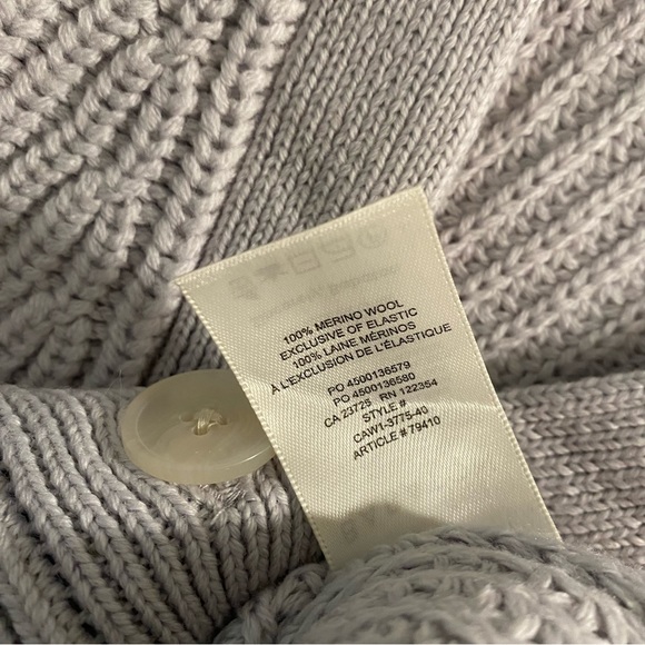 NWOT Canberra Cardigan in Gull Grey XXS - Picture 4 of 4